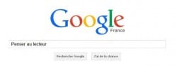 google interface de recherche